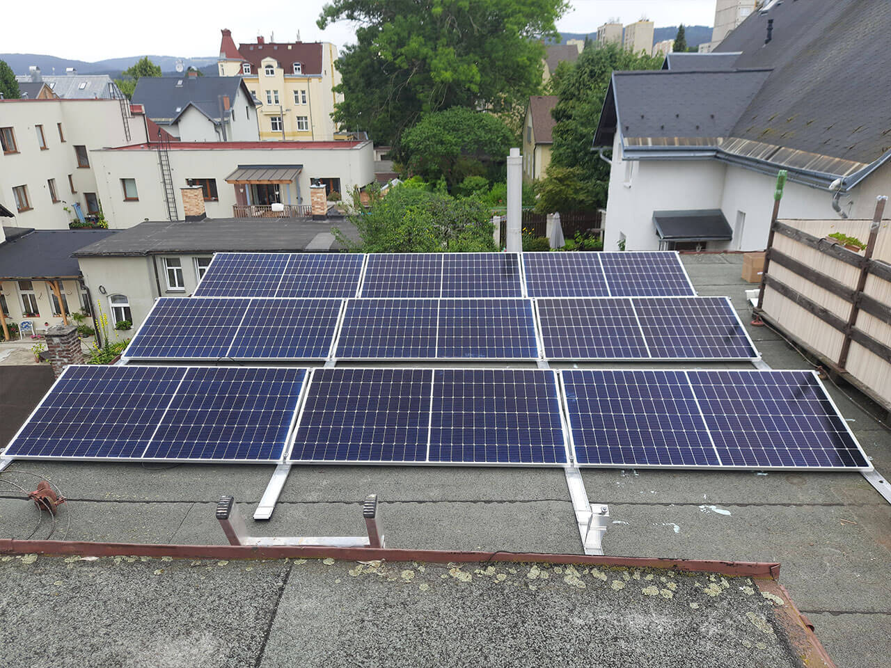 Fotovoltaická elektrárna na provozovně